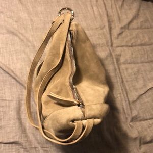 Manu Atelier mini Fernweh Suede backpack